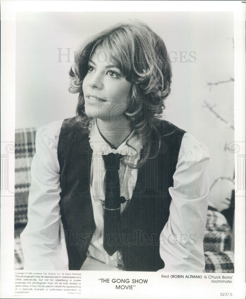 1980 Hollywood Actress Robin Altman Press Photo - Historic Images