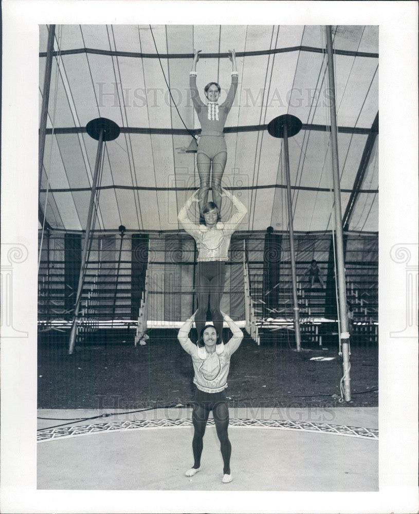 Undated Florida State University Student Circus, Don Mishler Press Photo - Historic Images