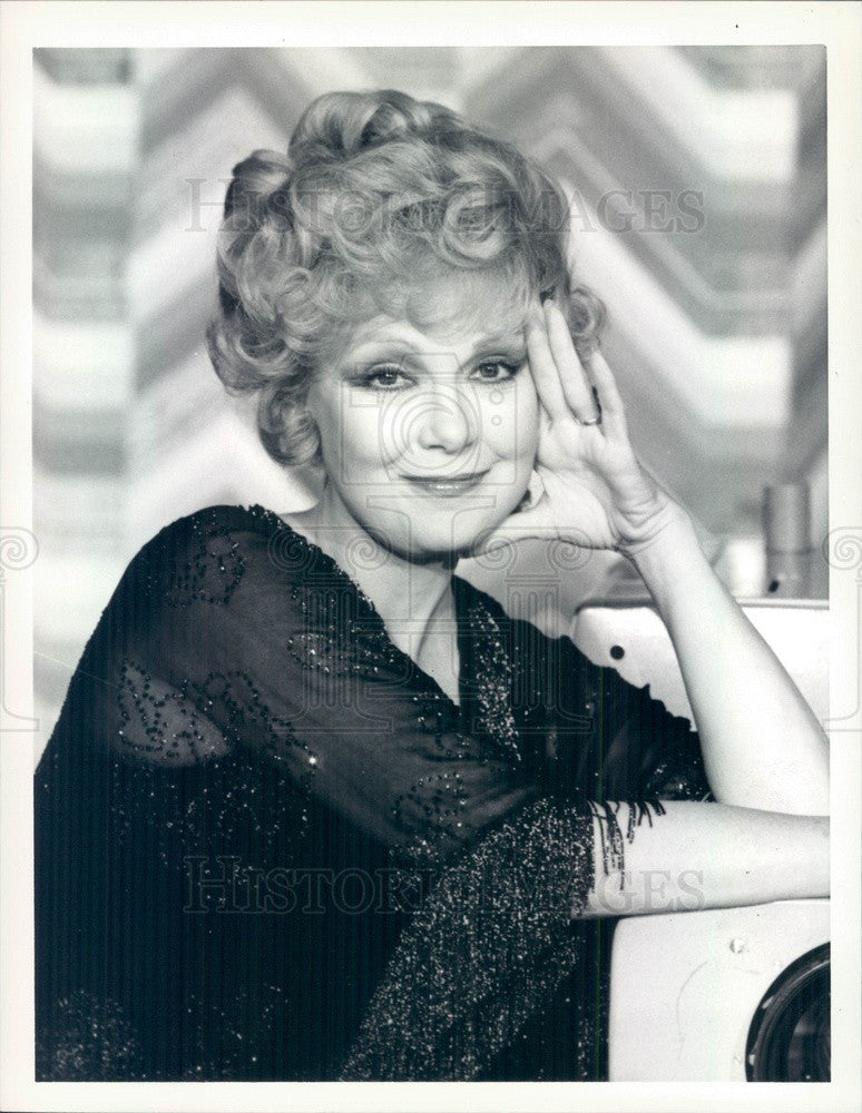 1978 American Hollywood Singer/Actress Edie Adams Press Photo - Historic Images