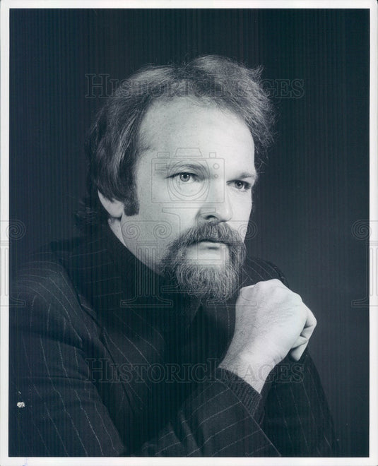 Rickard Opera 1977 Opera Singer Baritone Richard Barrett Press Photo – Historic Images