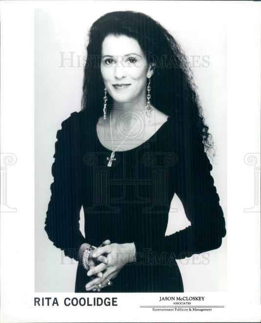 Undated American Singer Rita Coolidge Press Photo - Historic Images