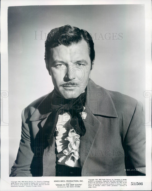 1952 American Hollywood Actor James Craig Press Photo - Historic Images