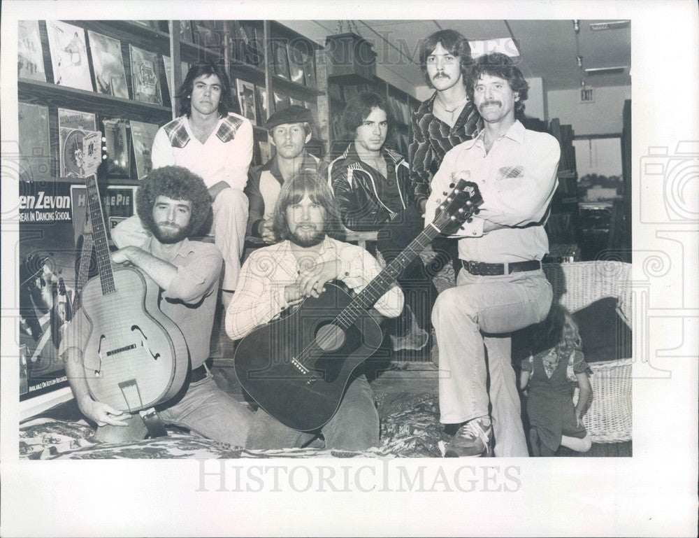 1980 Rock Band The Suspects Press Photo - Historic Images