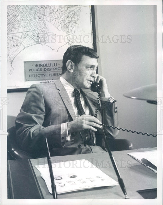 1962 American Hollywood Actor Jay Lanin Press Photo - Historic Images