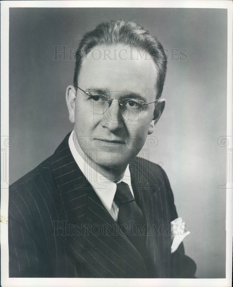 1956 Pianist/Musician Max Lanner Press Photo - Historic Images