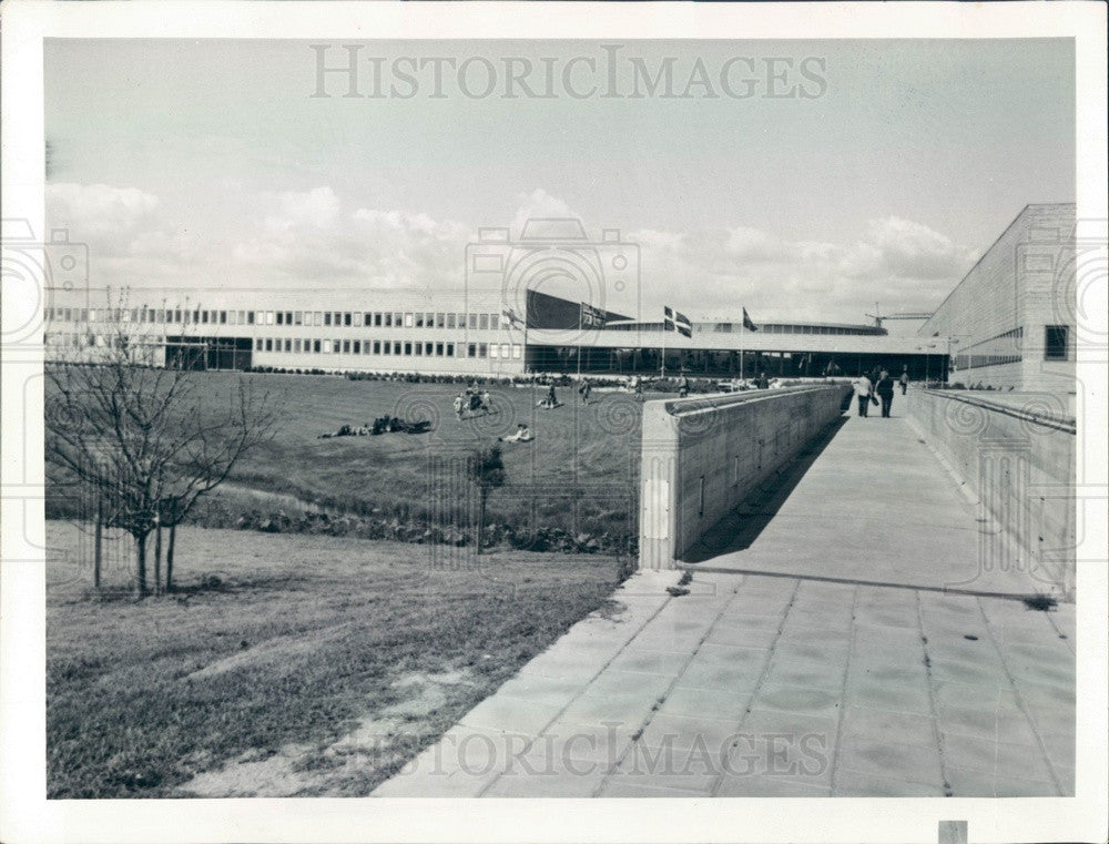 1972 Sweden, Umea University Campus Press Photo - Historic Images