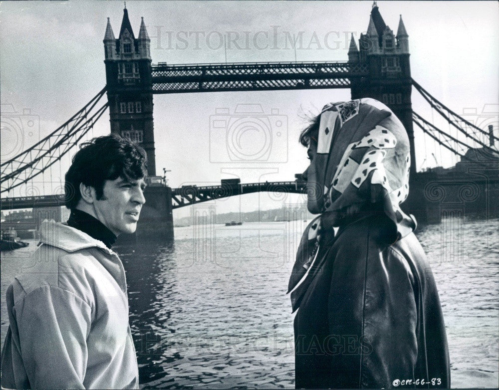 1969 English Actor Alan Bates Press Photo - Historic Images