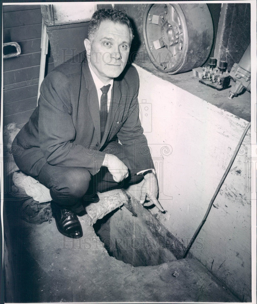 1964 Massachusetts Corrections Commissioner George McGrath Press Photo - Historic Images