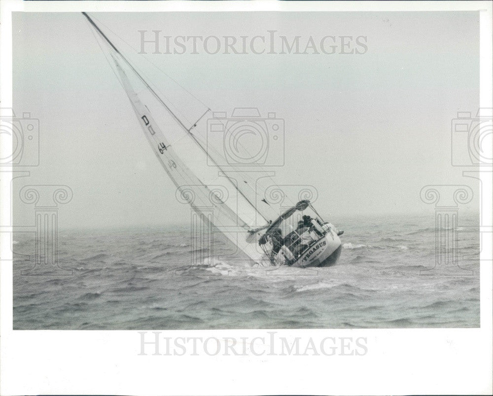 1992 St. Petersburg, Florida Boat Pegasus in Performance Handicap Press Photo - Historic Images