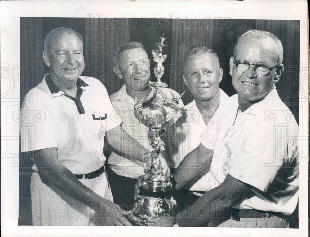 1958 St. Petersburg, FL Lipton Challenge Boat Race Winner Fielding Press Photo - Historic Images