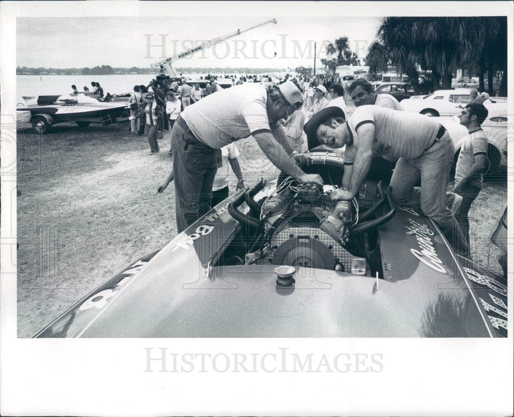 1976 St. Petersburg, Florida Southland Regatta, Hydroplane Boat Press Photo - Historic Images