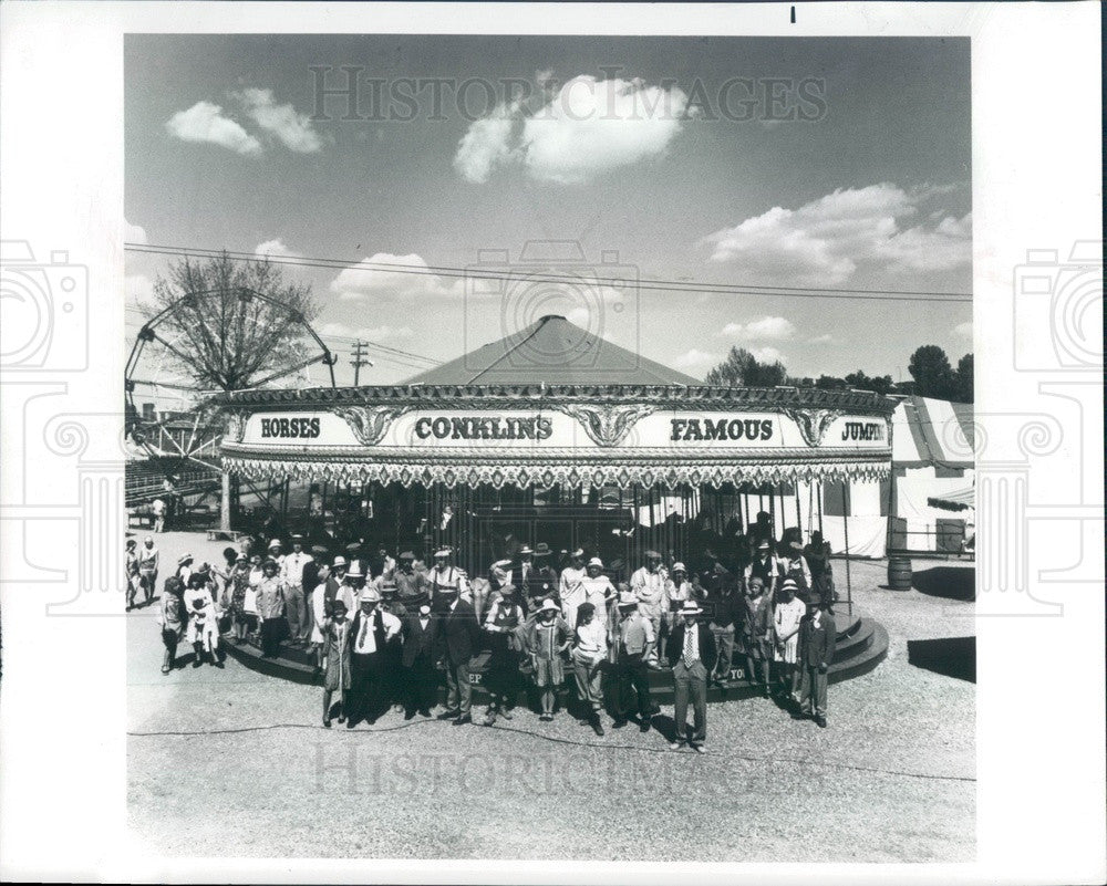 1978 Toronto, Canada 100th Canadian Exhibition, Carnival Press Photo - Historic Images