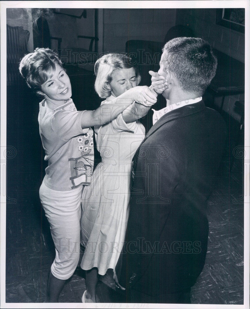 1962 Detroit, Michigan Theater Director Nancy Engel, Ricky Staton Press Photo - Historic Images