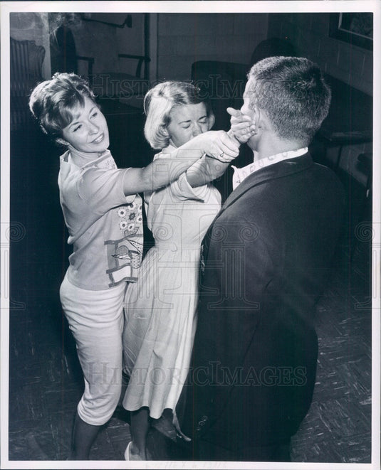 1962 Detroit, Michigan Theater Director Nancy Engel, Ricky Staton Press Photo - Historic Images