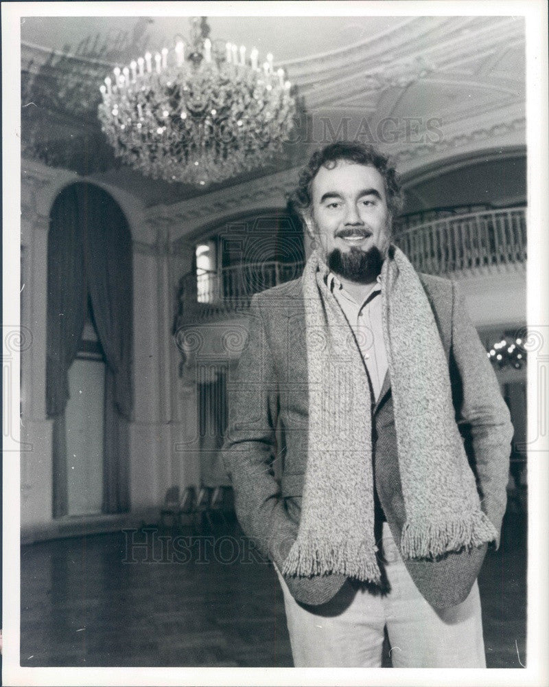 1988 Detroit, Michigan Singer, Entertainer Phil Marcus Esser Press Photo - Historic Images