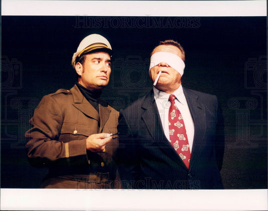 Undated Actors Billy Martinez & Steven Clark Pachosa in Broadway Press Photo - Historic Images