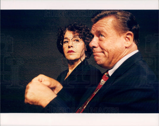 Undated Actors D Davis & Steven Clark Pachosa in Broadway Revue Press Photo - Historic Images