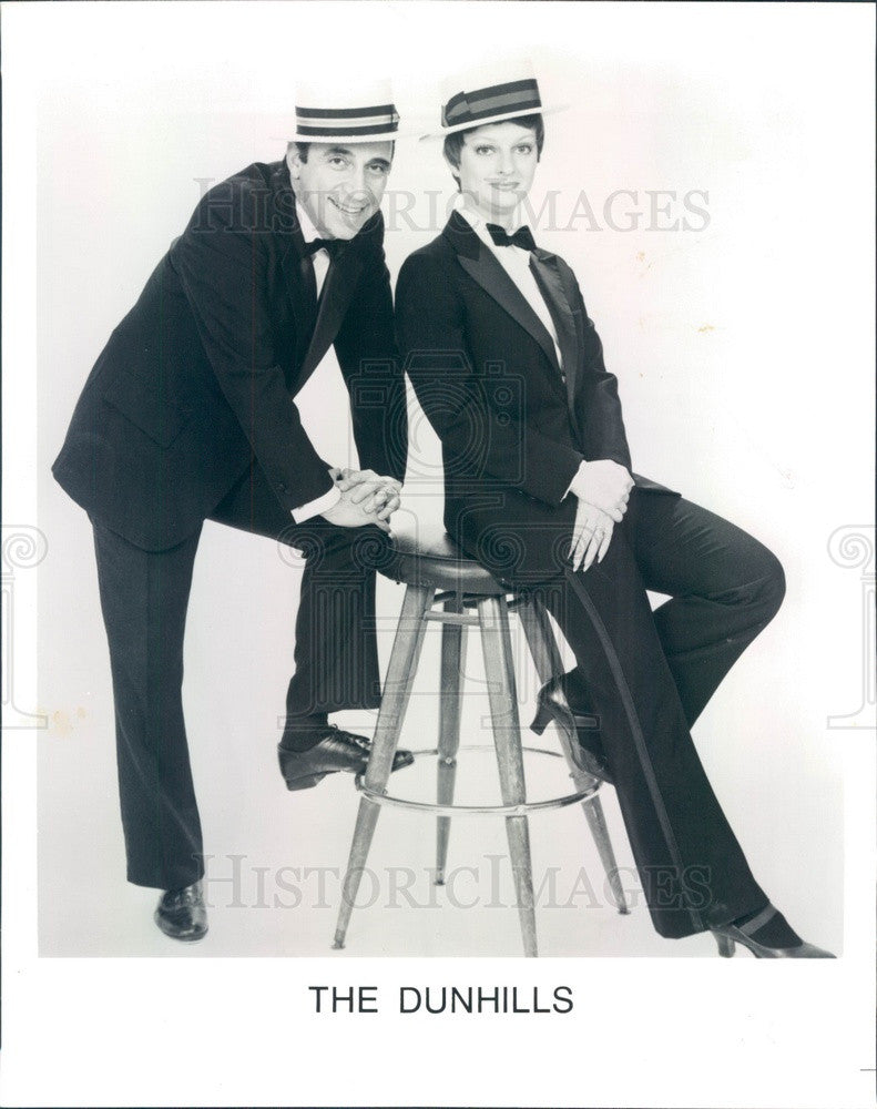 Undated Entertainers The Dunhills Press Photo - Historic Images