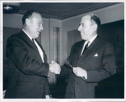 1964 New England Paint, Varnish & Lacquer Assn Pres Solomon Stern Press Photo - Historic Images