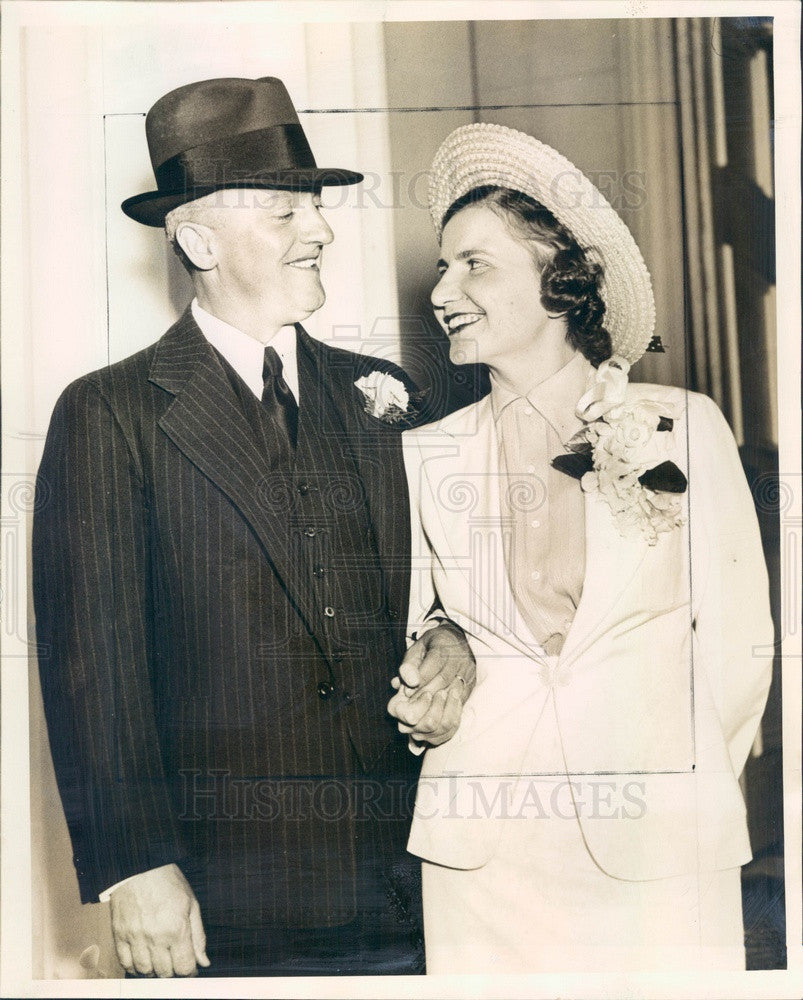 1938 Watertown, MA Edwin Stephan of the Boston Record-American Press Photo - Historic Images