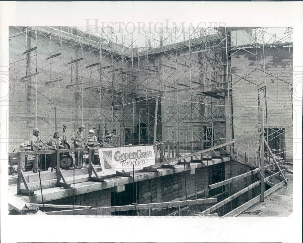 1982 Clearwater, FL Performing Arts Center and Theater Construction Press Photo - Historic Images