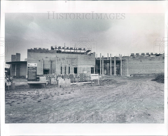 1982 Clearwater, FL Performing Arts Center and Theater Construction Press Photo - Historic Images