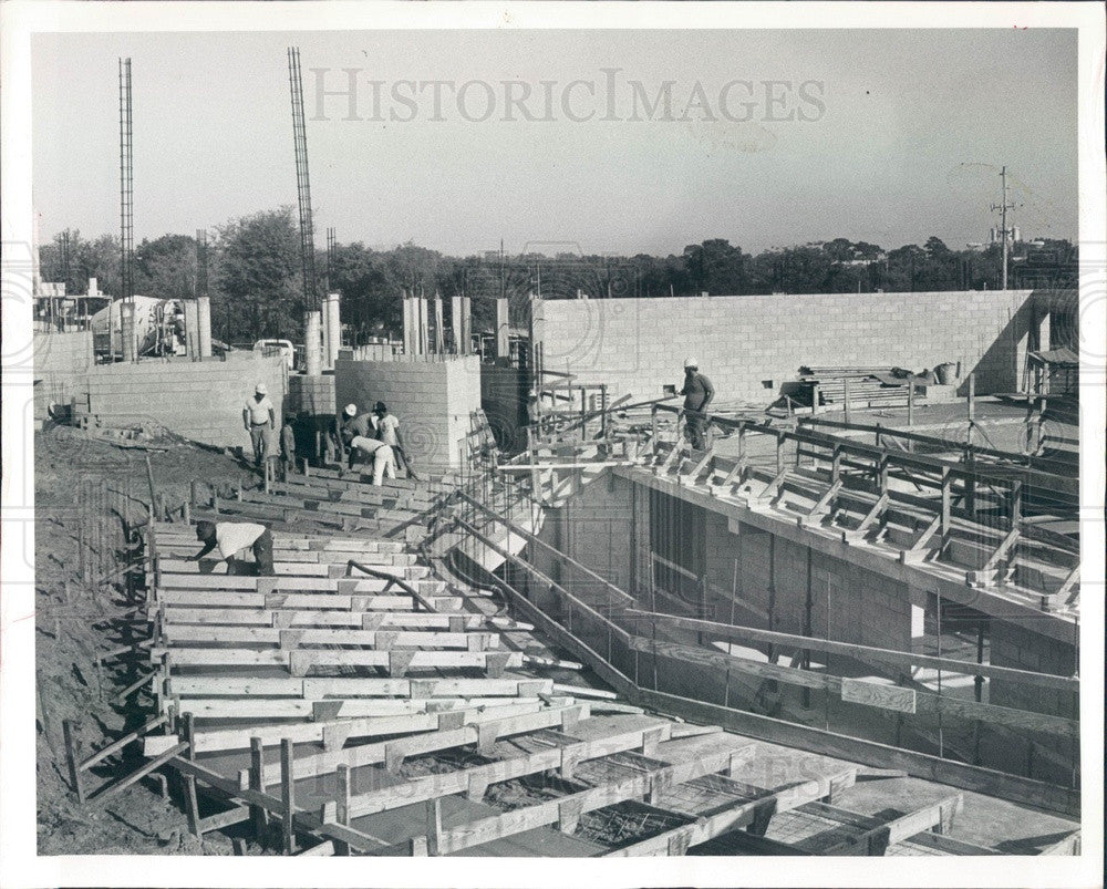 1982 Clearwater, FL Performing Arts Center and Theater Construction Press Photo - Historic Images