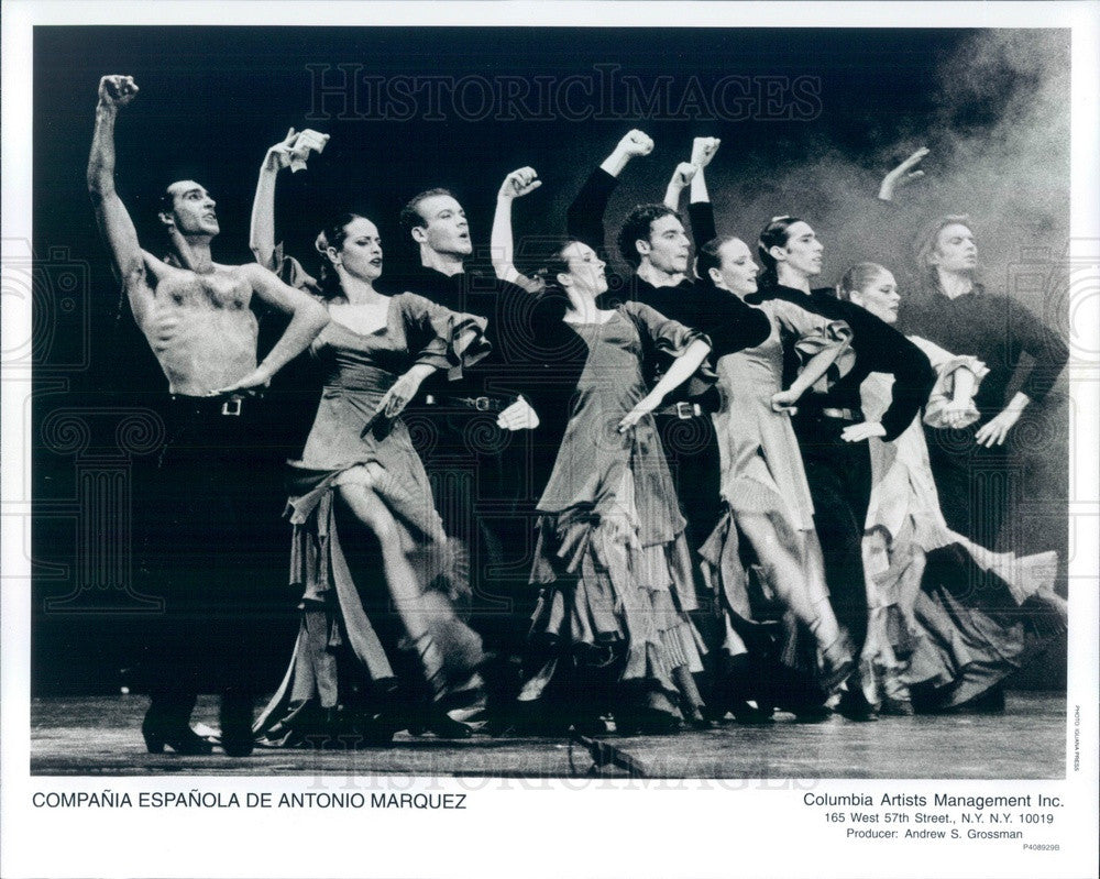 Undated Dancers Compania Espanola De Antonio Marquez Press Photo - Historic Images