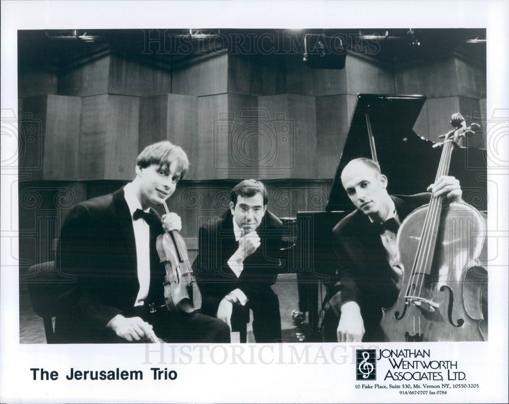 Undated Musicians The Jerusalem Trio Press Photo - Historic Images