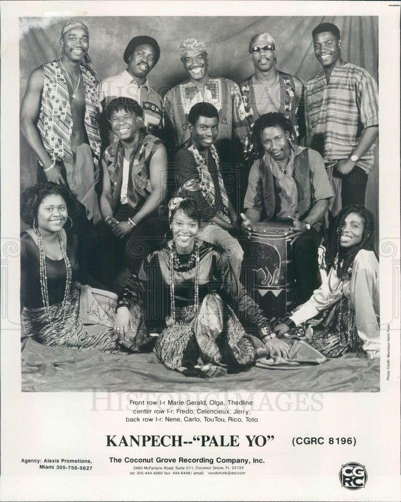 1996 Haiti mizik rasin Band Kanpech Press Photo - Historic Images