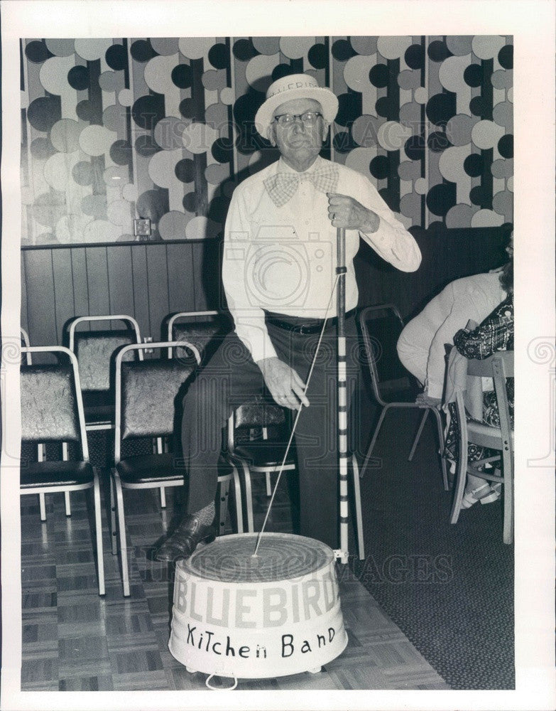 1978 Beverly Hills, Florida Blue Bird Kitchen Band, Harold Grove Press Photo - Historic Images