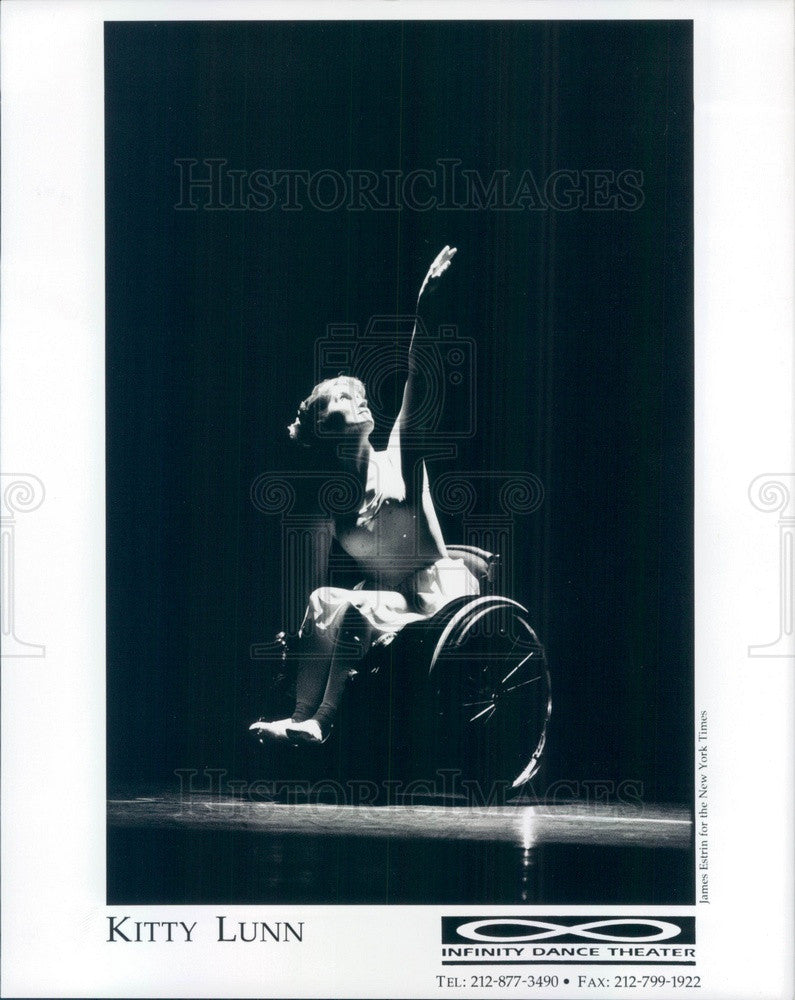 Undated Entertainers Infinity Dance Theater, Kitty Lunn Press Photo - Historic Images