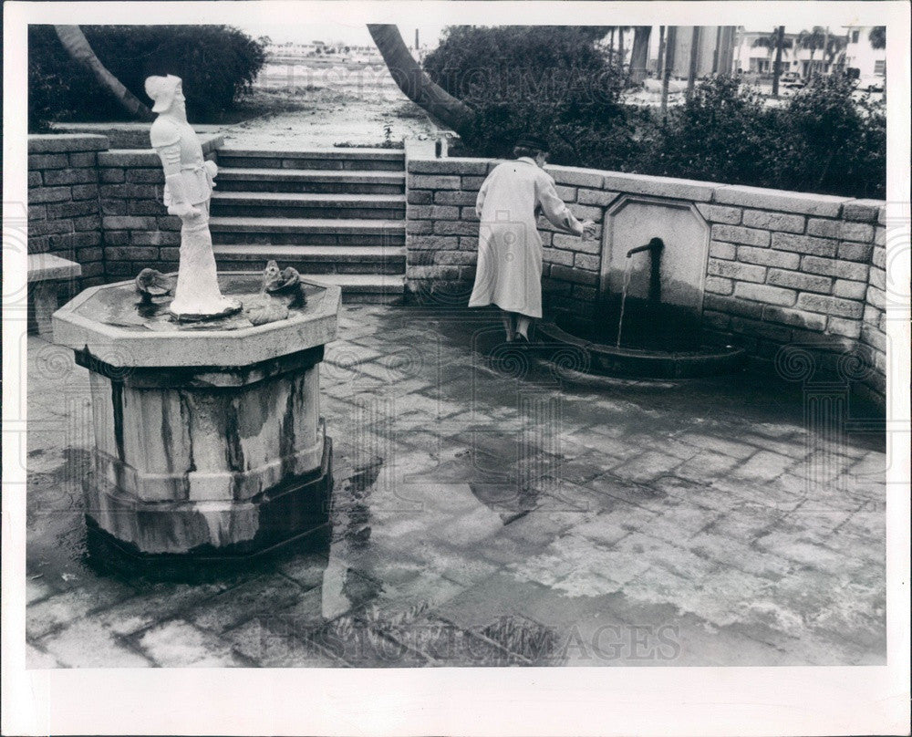 1964 St. Petersburg, Florida Ponce de Leon Fountain of Youth Press Photo - Historic Images