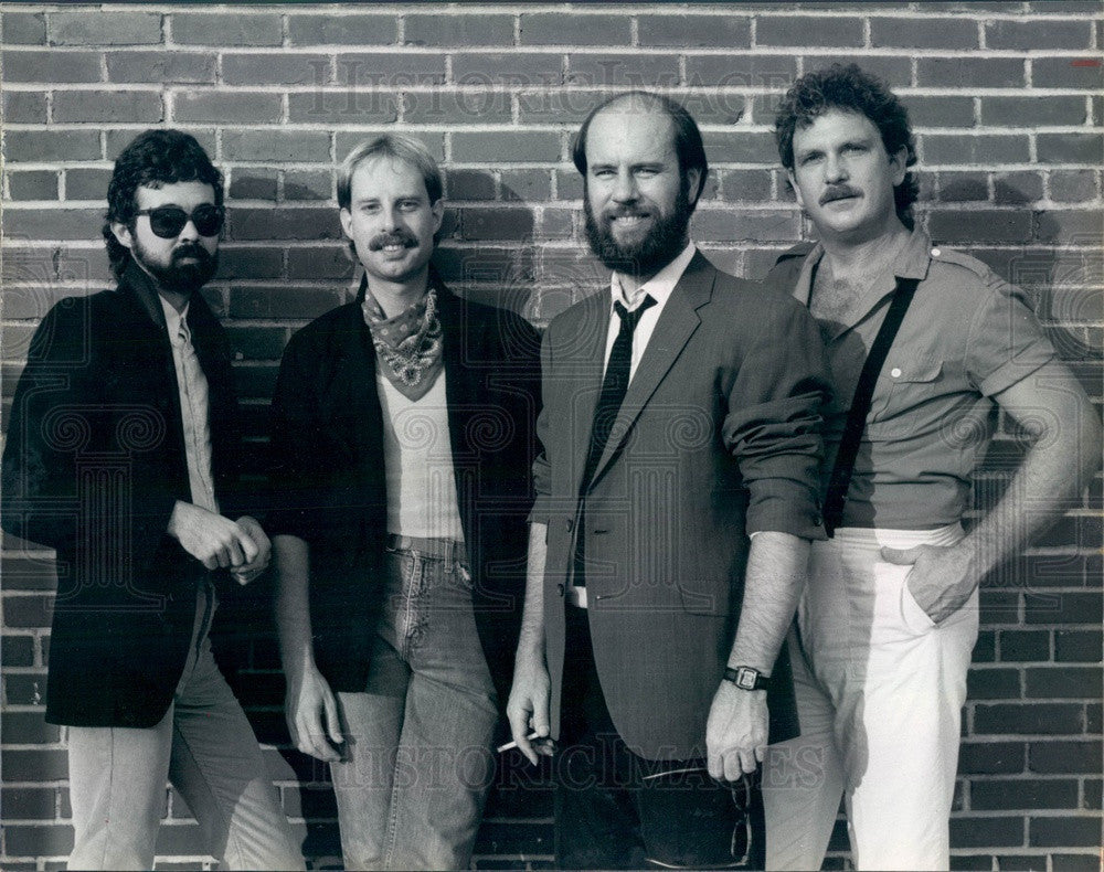1986 St. Petersburg, Florida Magic Marco Band, Rhythm &amp; Blues Press Photo - Historic Images