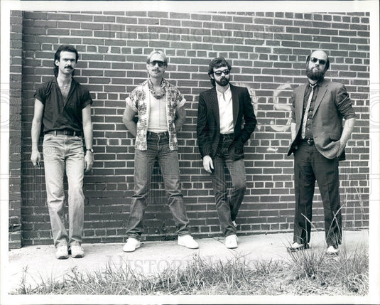 1985 St. Petersburg, Florida Magic Marco Band, Rhythm & Blues Press Photo - Historic Images