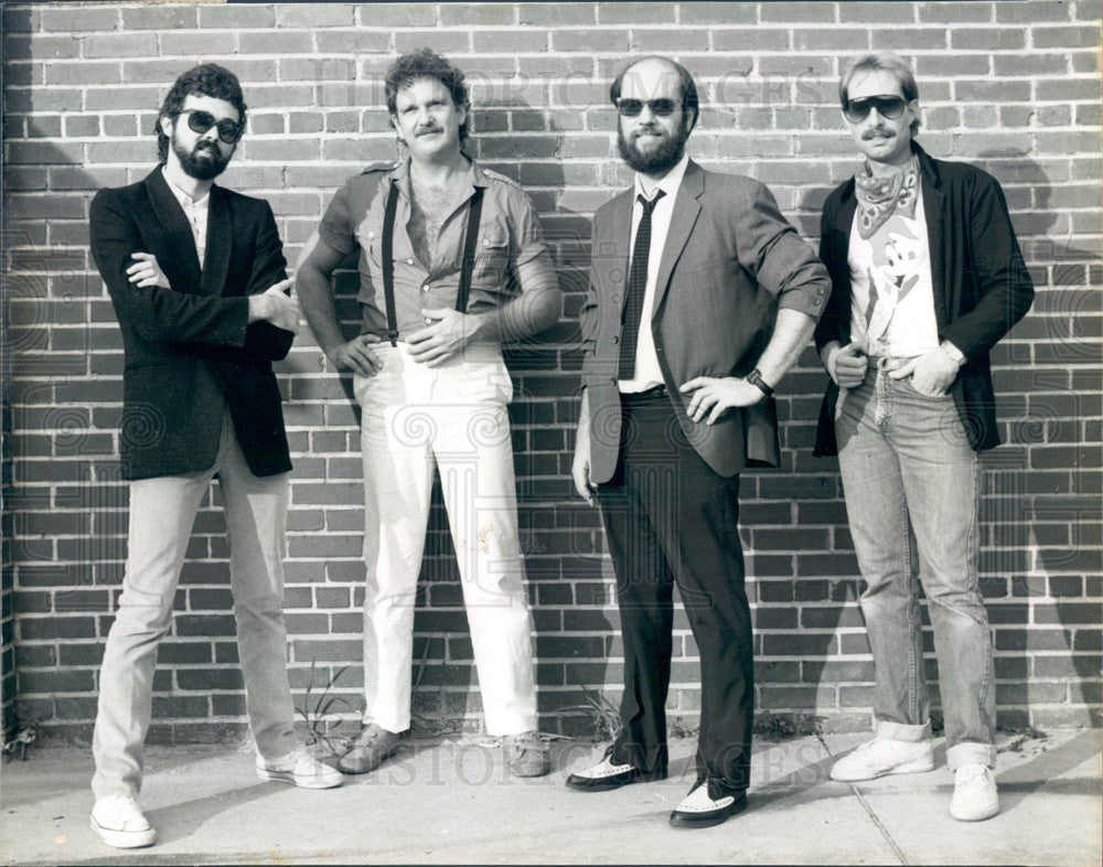 1985 St. Petersburg, Florida Magic Marco Band, Rhythm &amp; Blues Press Photo - Historic Images