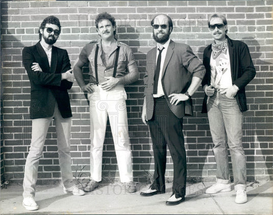 1985 St. Petersburg, Florida Magic Marco Band, Rhythm & Blues Press Photo - Historic Images