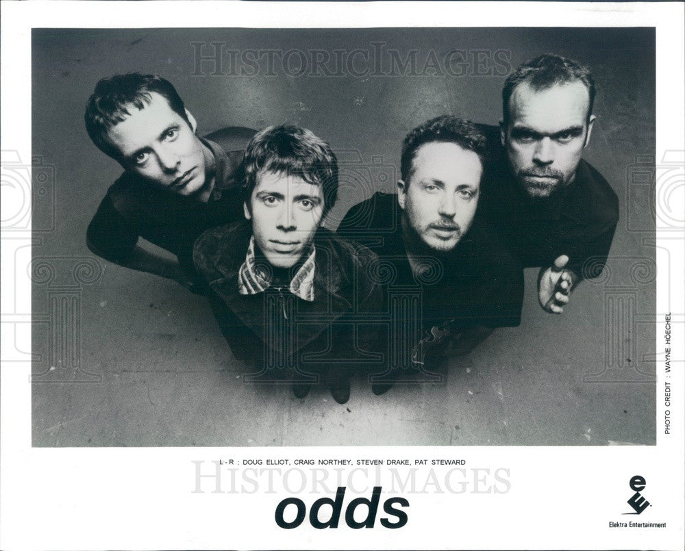 1997 Canadian Alternative Rock Band Odds Press Photo - Historic Images