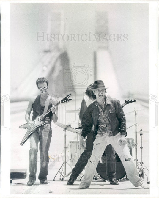 1985 St. Petersburg, Florida Rock Group Onkor Press Photo - Historic Images