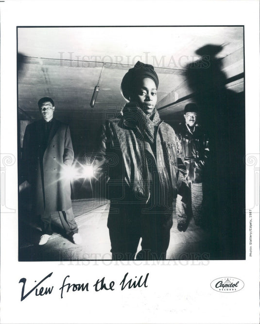 1987 UK Music Group View from the Hill Press Photo - Historic Images