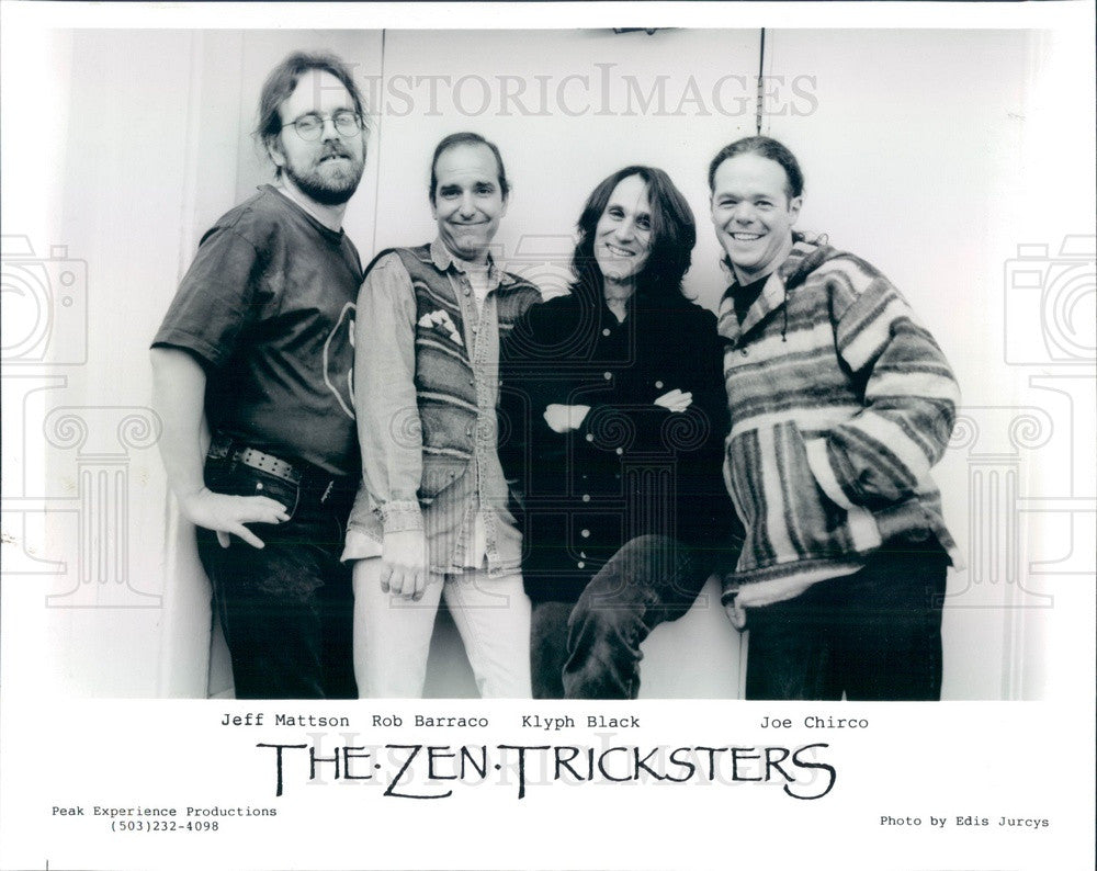 1998 American Grateful Dead Cover Band The Zen Tricksters Press Photo - Historic Images