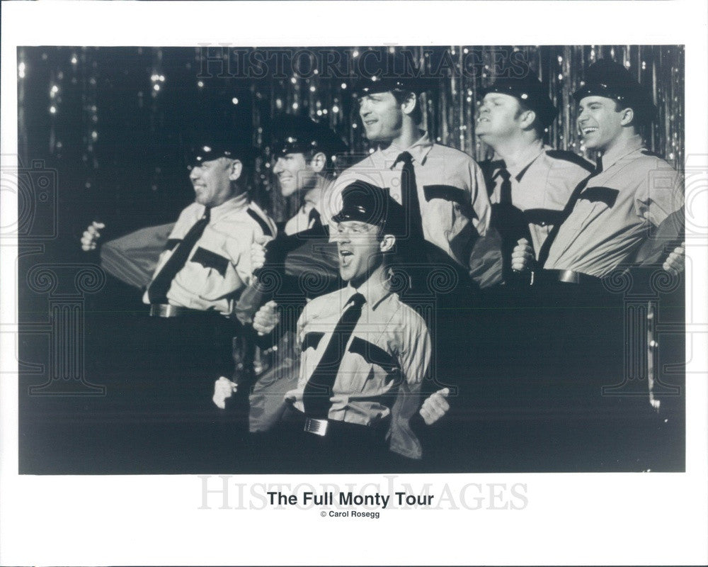 Undated The Full Monty Tour, Musical Stage Production Press Photo - Historic Images