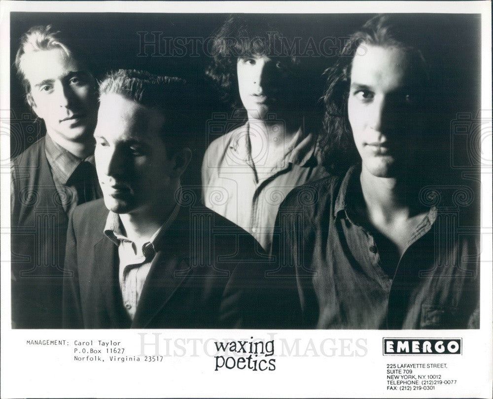 Undated Music Group The Waxing Poetics Press Photo - Historic Images