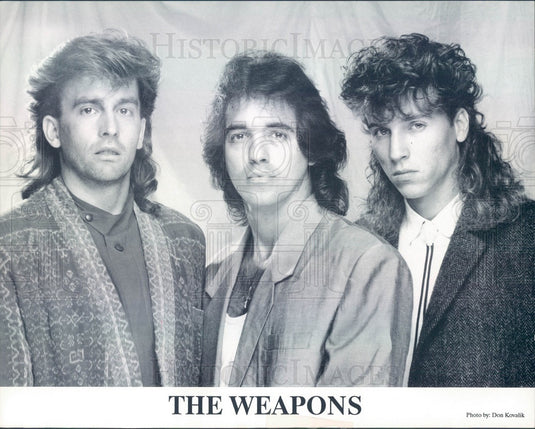 1990 Death Metal Band The Weapons Press Photo - Historic Images