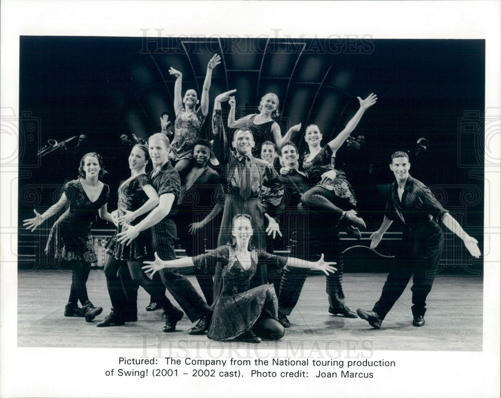 2001 Scene From Swing, National Touring Company Press Photo - Historic Images