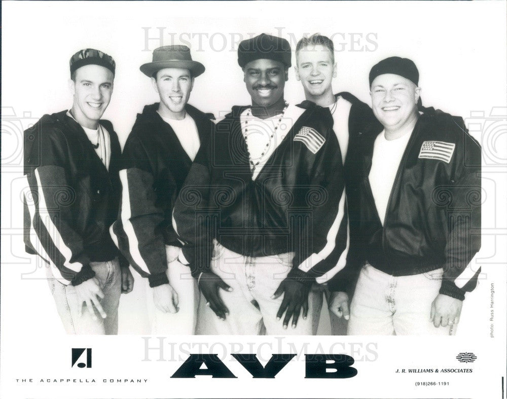 1994 Music Group AVB Press Photo - Historic Images