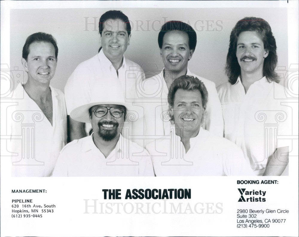 1990 Pop Music Band The Association Press Photo - Historic Images