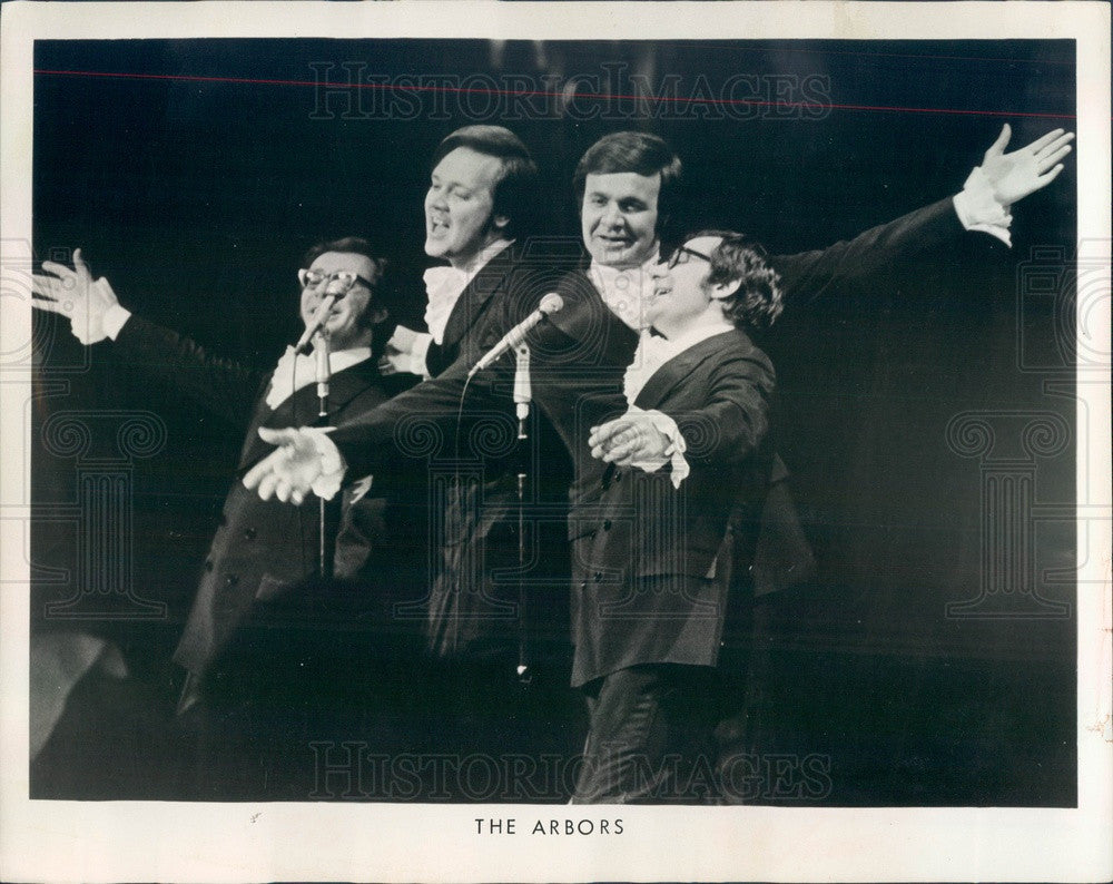 Undated American Pop Music Group The Arbors Press Photo - Historic Images