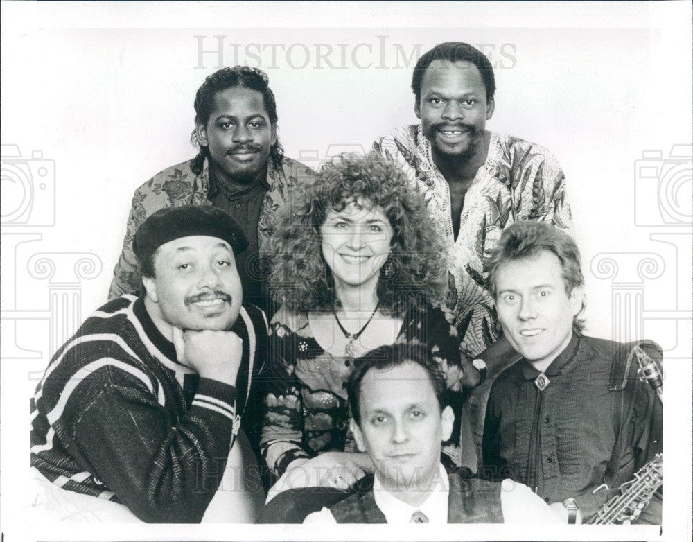 1991 Reggae Band Mama Jama Press Photo - Historic Images