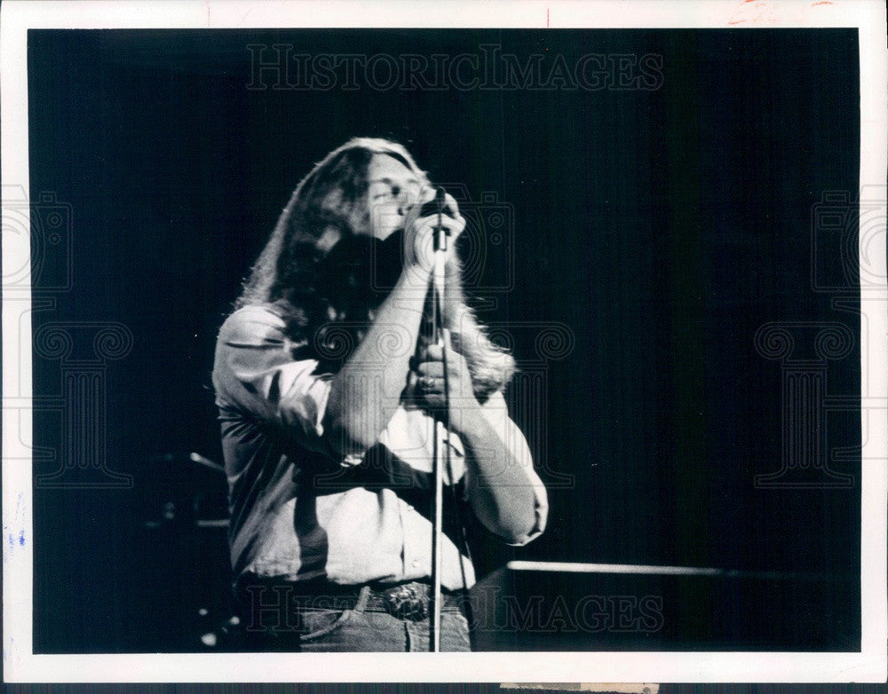 1974 American Southern Rock Band Marshall Tucker Band Press Photo - Historic Images